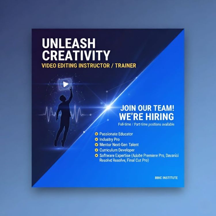 Video Editing Instructor/Trainer